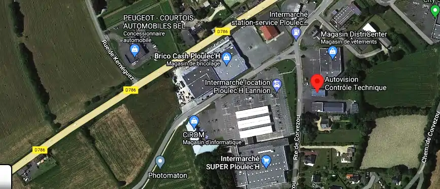 Prix contrôle technique à Ploulec'h