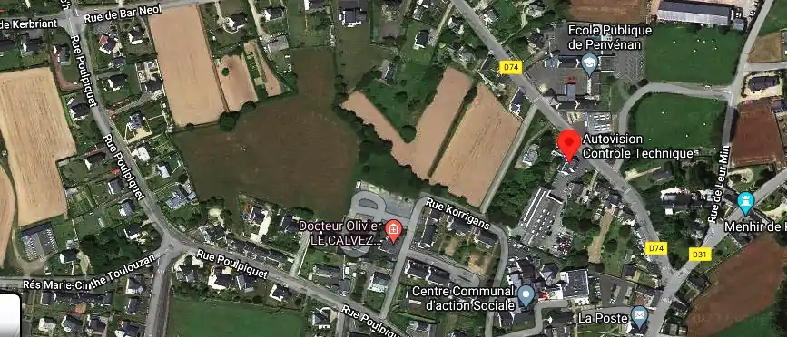 Prix contrôle technique à Penvénan