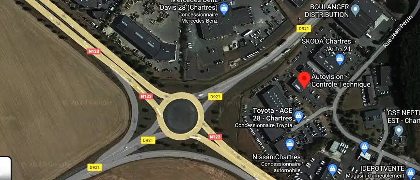 Prix contrôle technique à Luisant