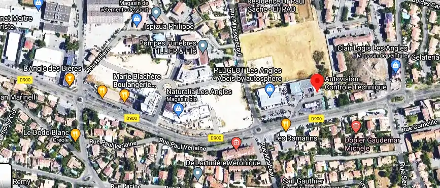 Prix contrôle technique à Les Angles