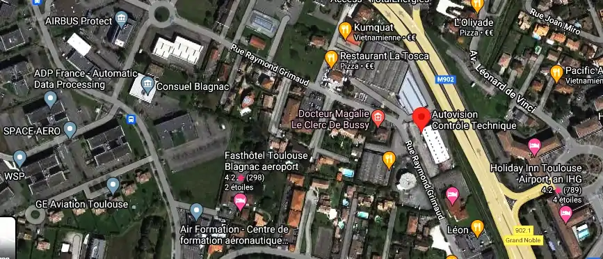 Prix contrôle technique à Blagnac