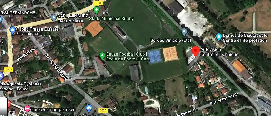 Prix contrôle technique à Eauze