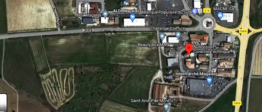 Prix contrôle technique à Magalas