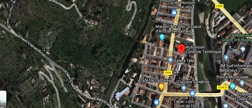 Prix contrôle technique à Bédarieux