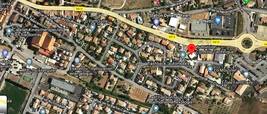 Prix contrôle technique à Puisserguier