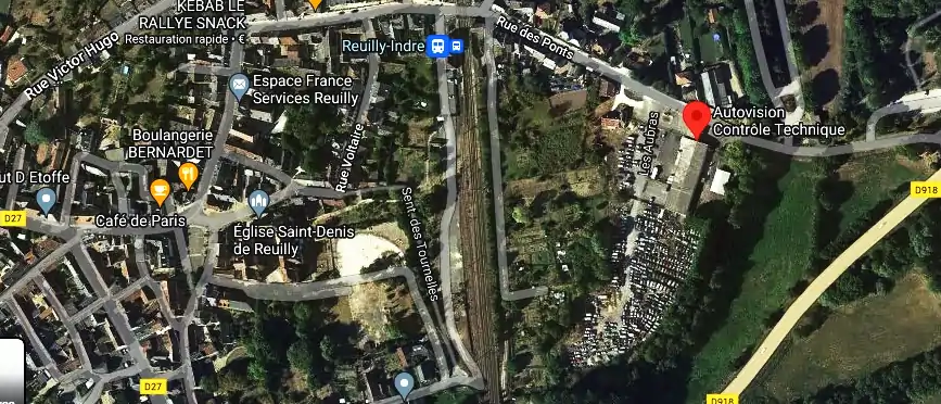 Prix contrôle technique à Reuilly