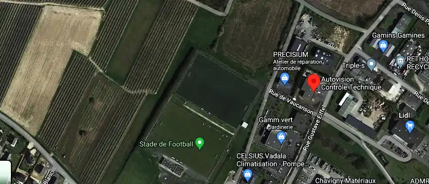 Prix contrôle technique à Azay-le-Rideau