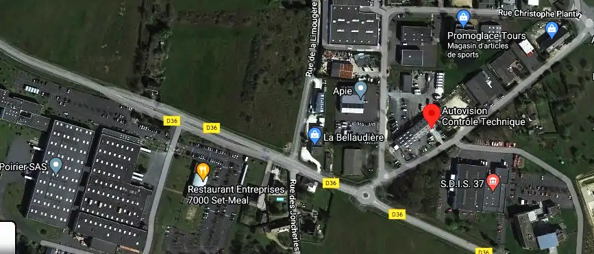 Prix contrôle technique à Fondettes