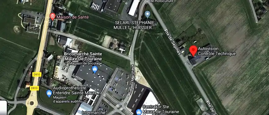 Prix contrôle technique à Sainte-Maure-de-Touraine