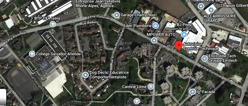 Prix contrôle technique à Bourgoin-Jallieu