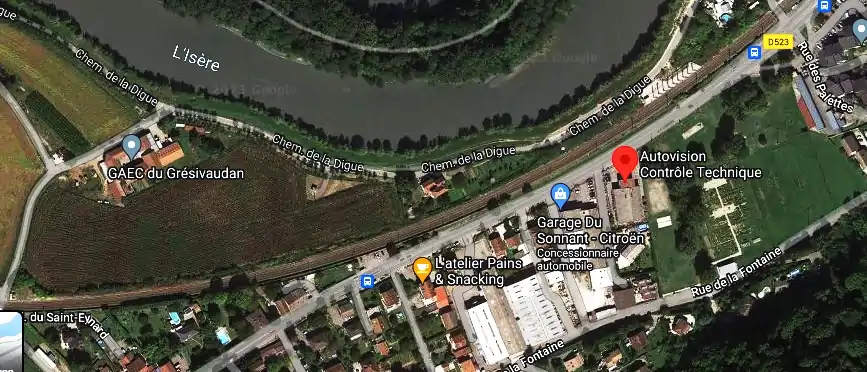 Prix contrôle technique à Gières