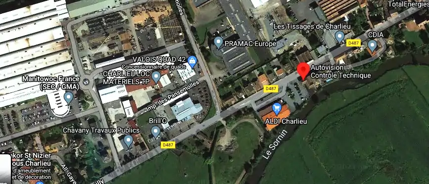 Prix contrôle technique à Charlieu