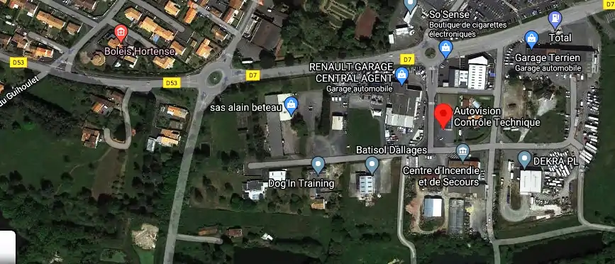 Prix contrôle technique à 