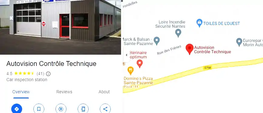 Prix contrôle technique à Sainte-Pazanne