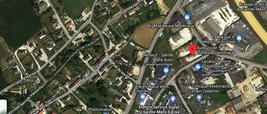 Prix contrôle technique à Sainte-Mère-Église