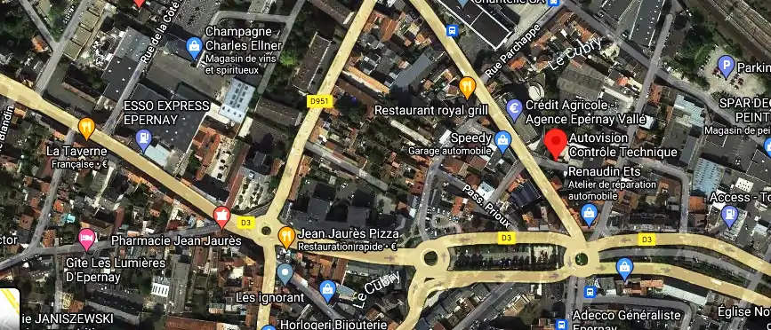 Prix contrôle technique à Épernay