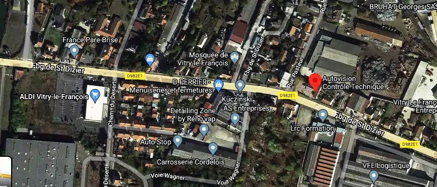 Prix contrôle technique à Vitry-le-François