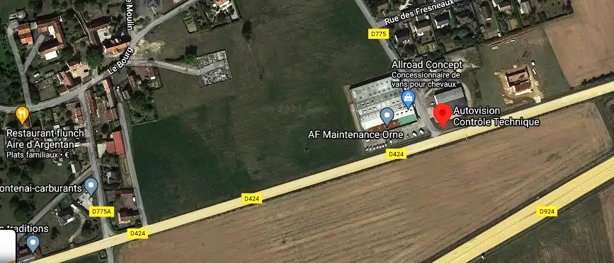 Prix contrôle technique à Fontenai S/orne