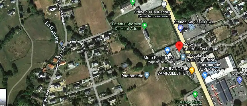 Prix contrôle technique à Pouzac