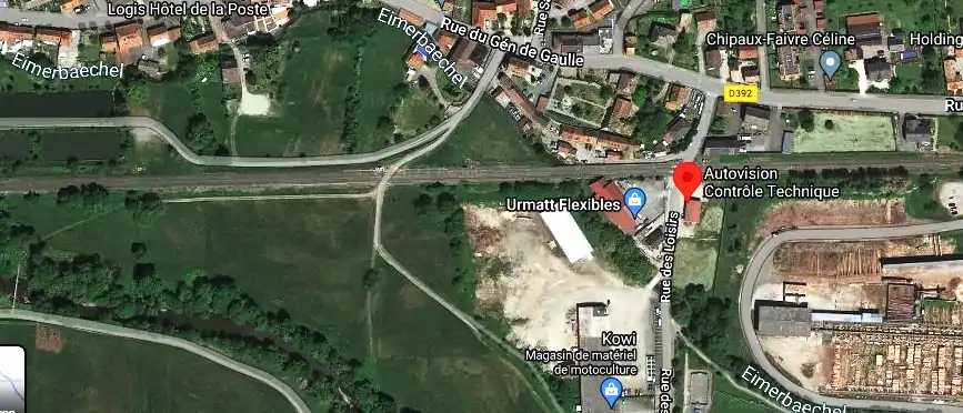 Prix contrôle technique à Urmatt