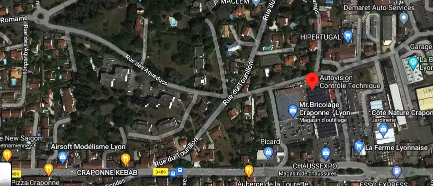 Prix contrôle technique à Craponne