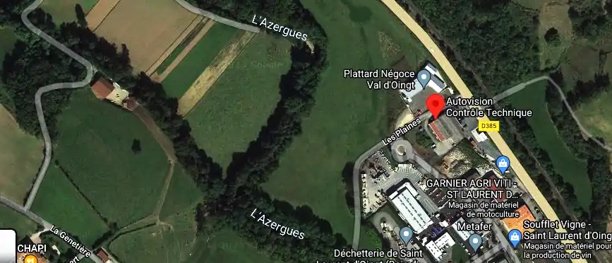 Prix contrôle technique à Val d'Oingt