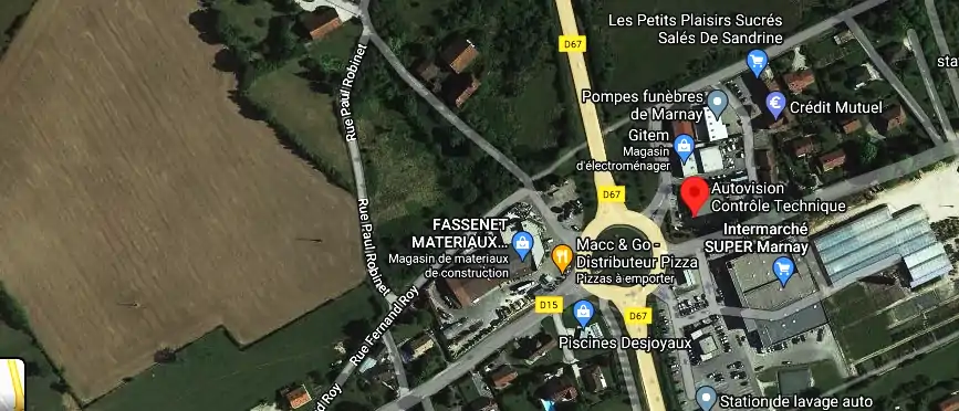 Prix contrôle technique à Marnay