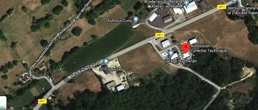 Prix contrôle technique à Cusy