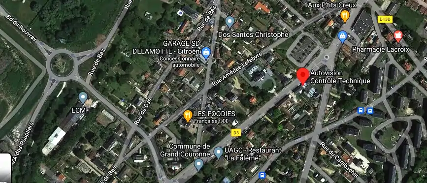 Prix contrôle technique à Grand-Couronne