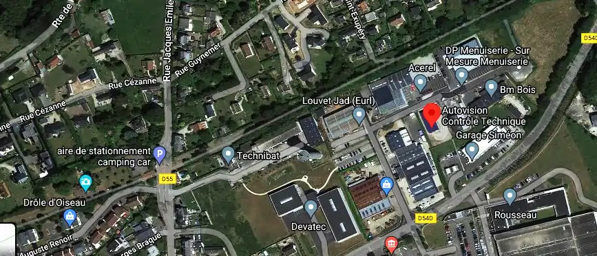 Prix contrôle technique à Offranville