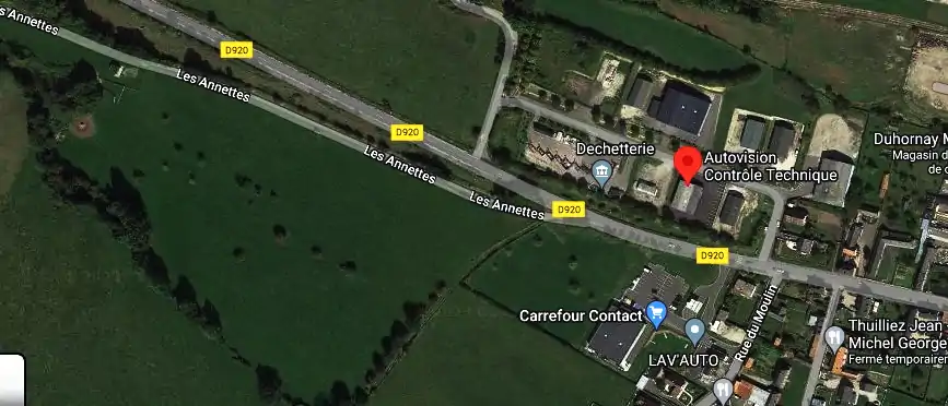 Prix contrôle technique à Envermeu