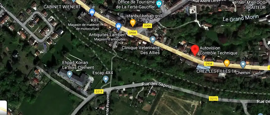 Prix contrôle technique à La Ferté-Gaucher