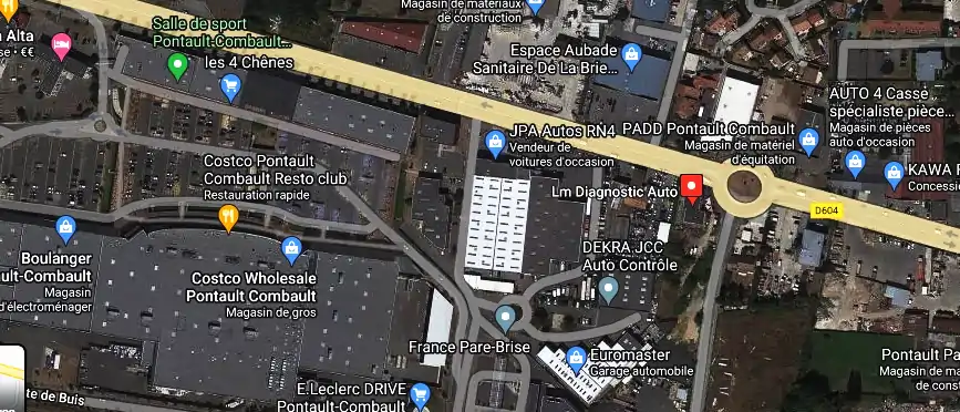 Prix contrôle technique à Pontault-Combault
