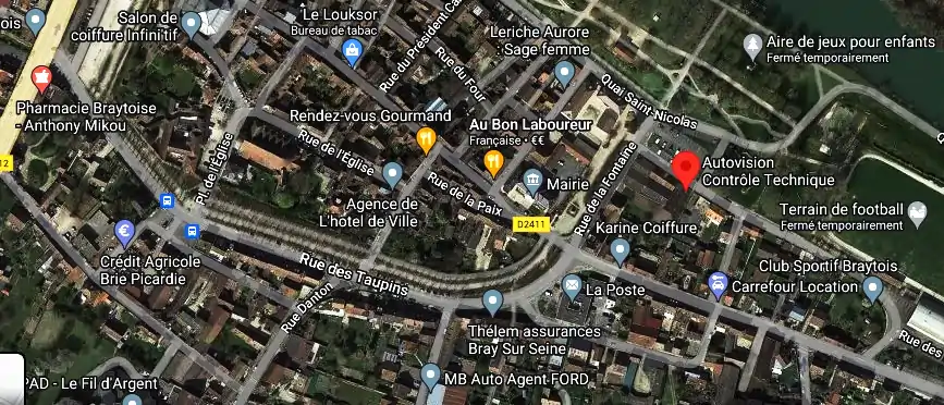 Prix contrôle technique à Bray-sur-Seine