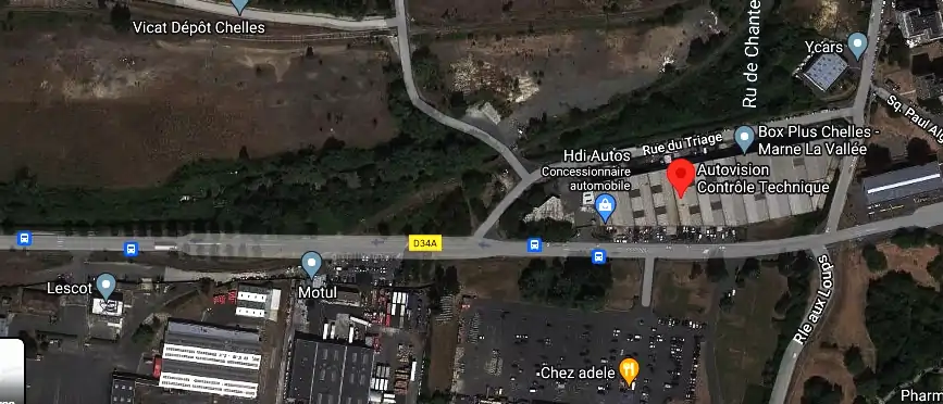 Prix contrôle technique à Chelles