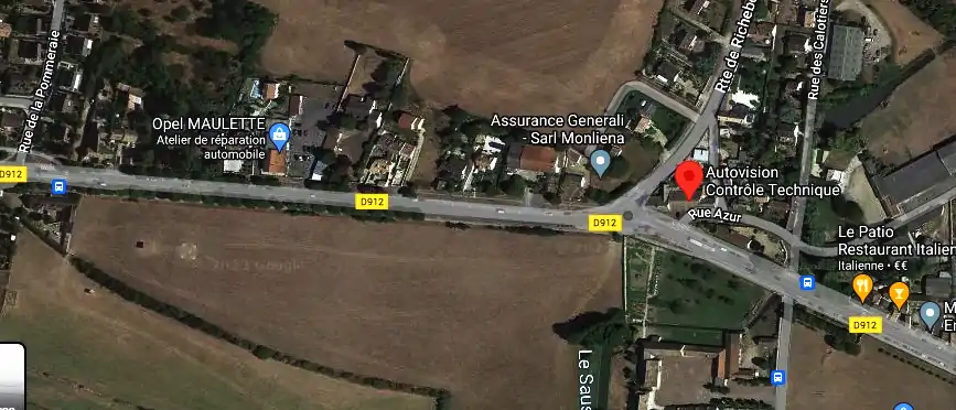 Prix contrôle technique à Maulette