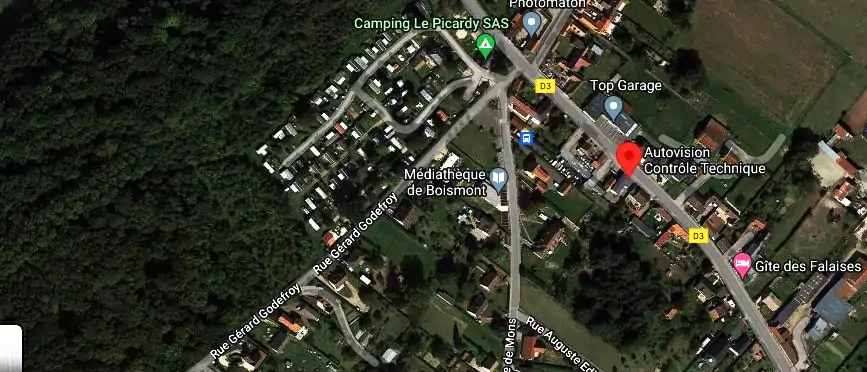 Prix contrôle technique à Boismont