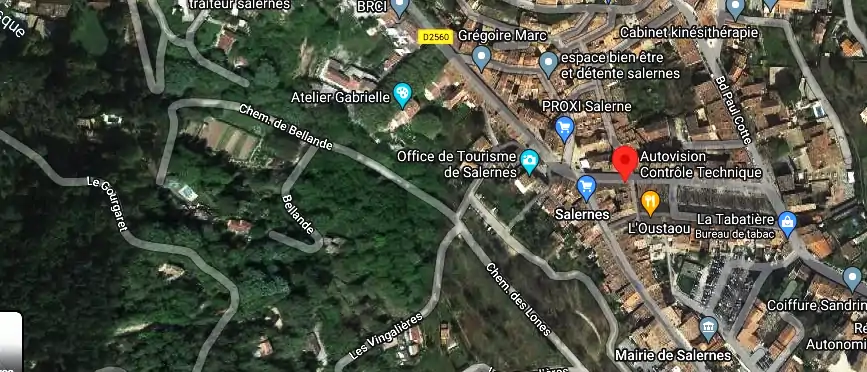 Prix contrôle technique à Salernes