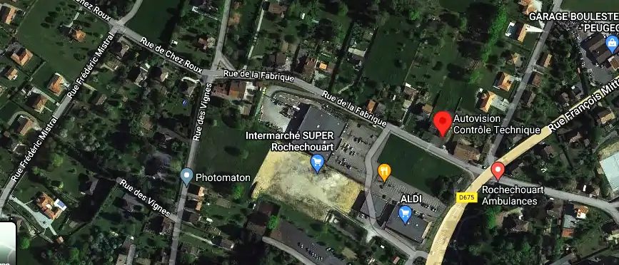Prix contrôle technique à Rochechouart