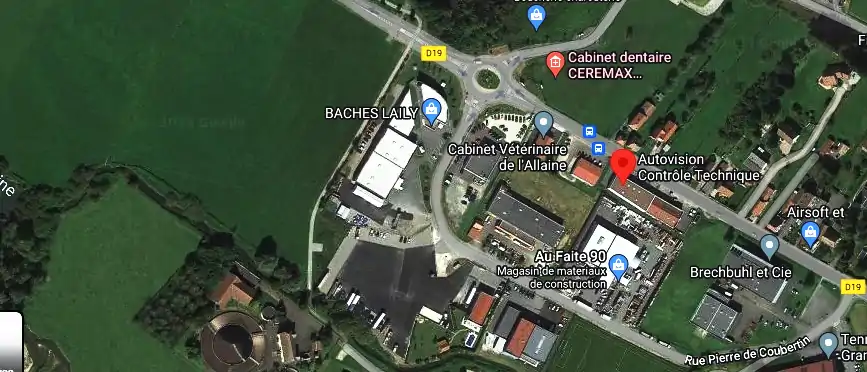 Prix contrôle technique à Grandvillars