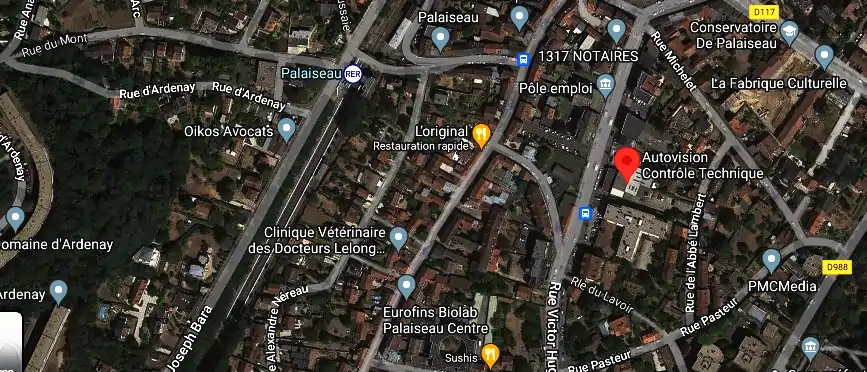 Prix contrôle technique à Palaiseau