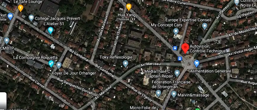 Prix contrôle technique à Noisy-le-Sec