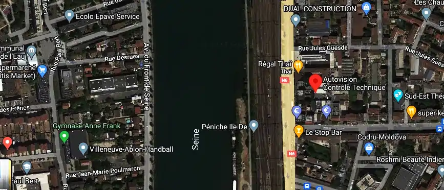 Prix contrôle technique à Villeneuve-Saint-Georges