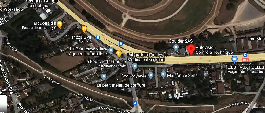 Prix contrôle technique à Villecresnes