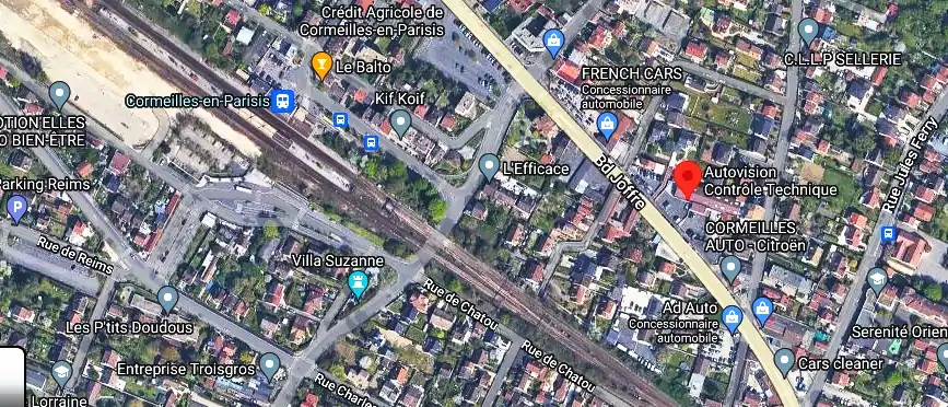 Prix contrôle technique à Cormeilles-en-Parisis