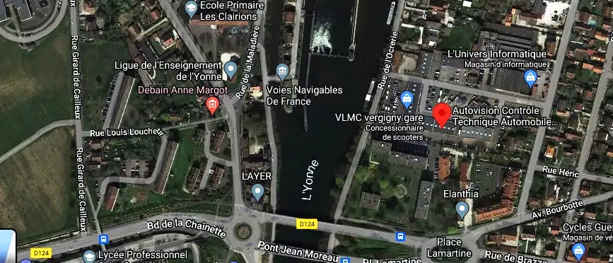 Autovision Contrôle Technique Automobile – Vinot Frères à Auxerre