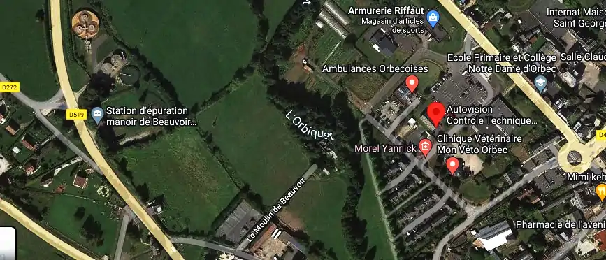 Prix contrôle technique à Orbec