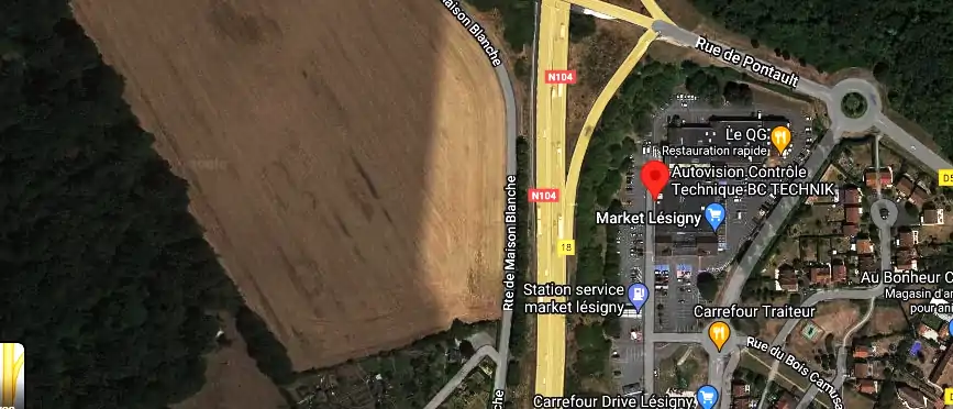 Prix contrôle technique à Lésigny