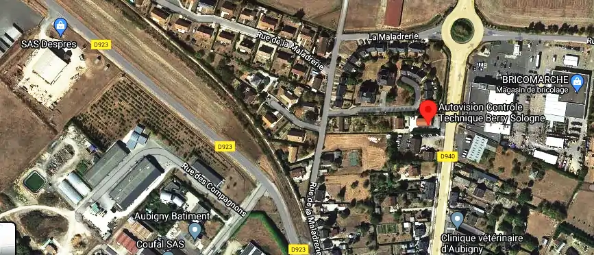 Prix contrôle technique à Aubigny-sur-Nère