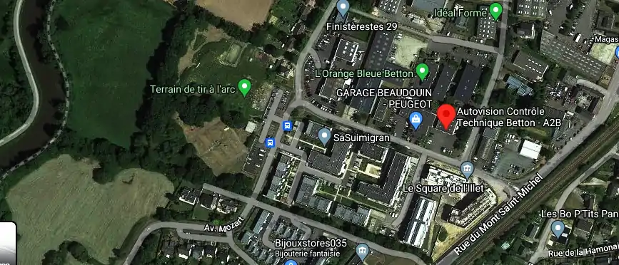 Prix contrôle technique à Betton